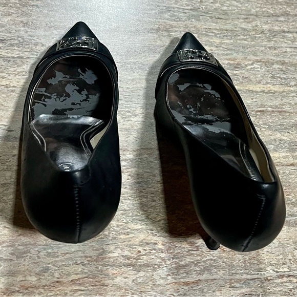 Coach Zuma pointy leather kitten heels - Picture 2 of 16